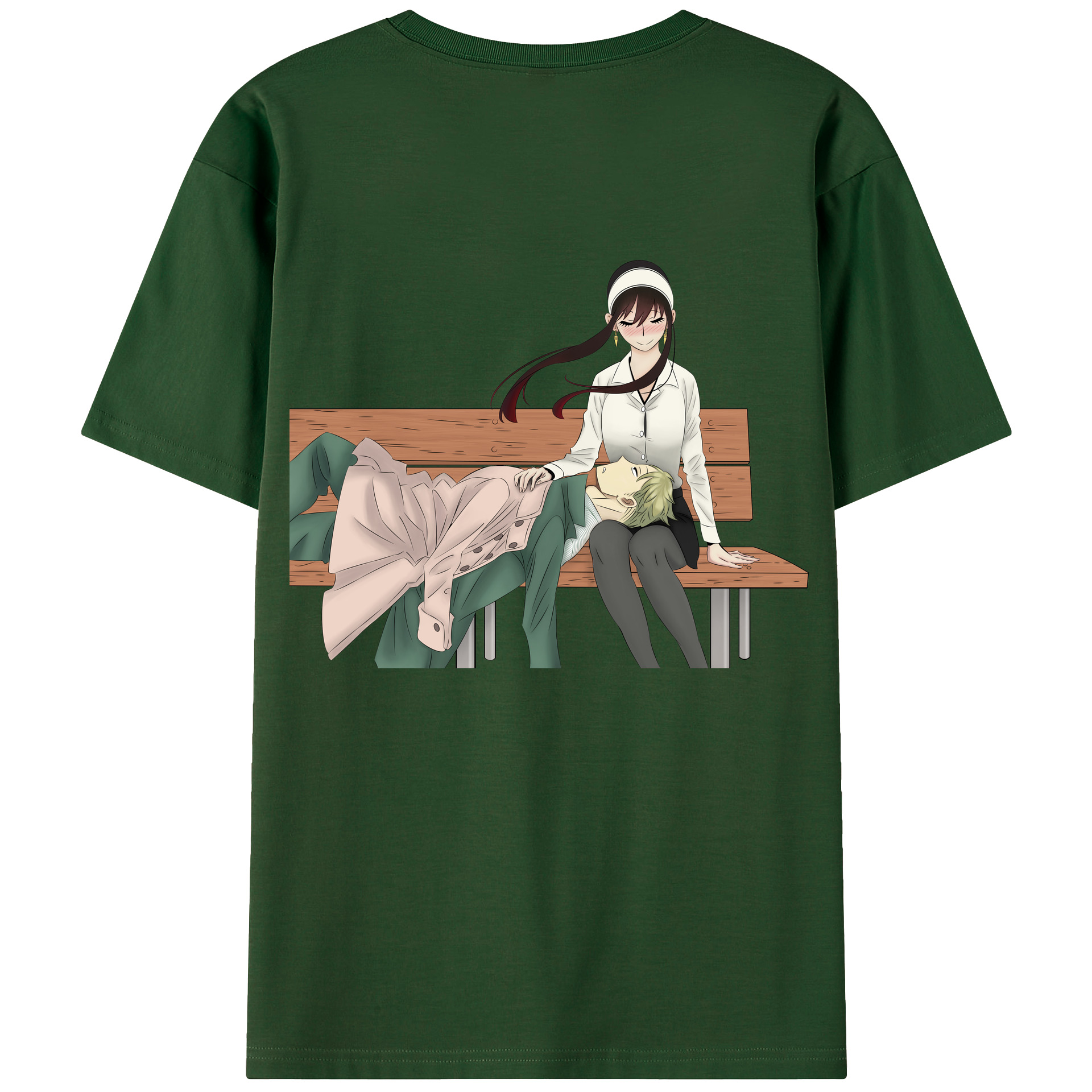 （画像用） SPY×FAMILY间谍家家酒 綿100％半袖Tシャツ（背面プリント）